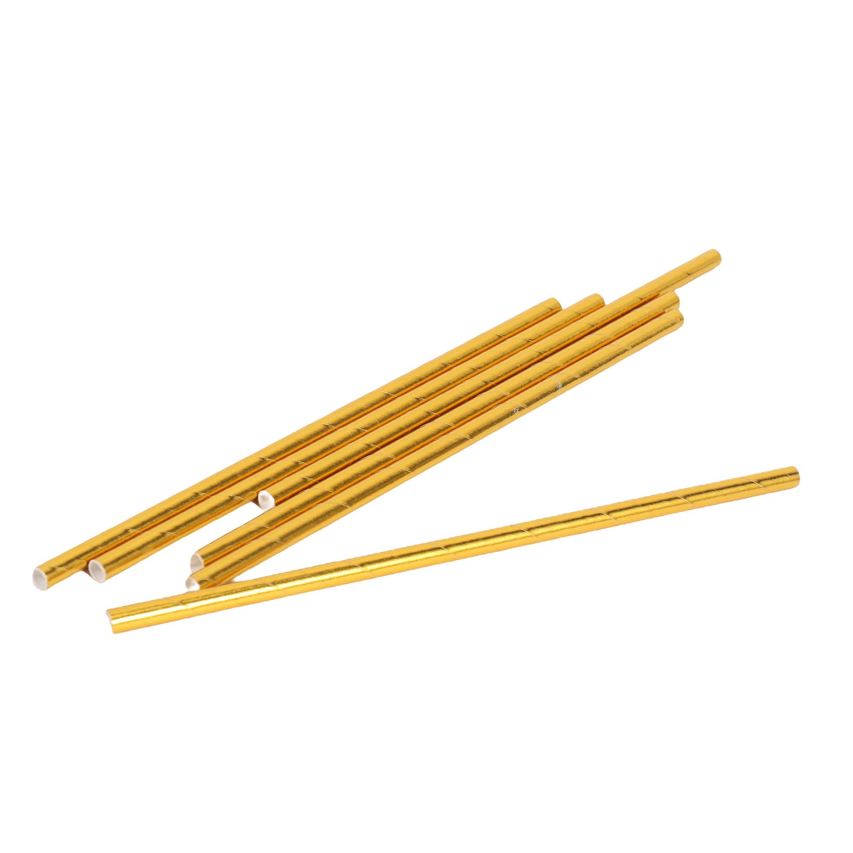 Goldfolien-Papierstrohhalme fü – Kitchen Bewertung und Preis