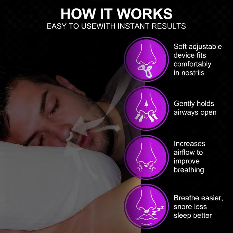 【3 Größen, Silikon-Nasenklamme – Anti Snore Contour Pillow Bewertung und Preis