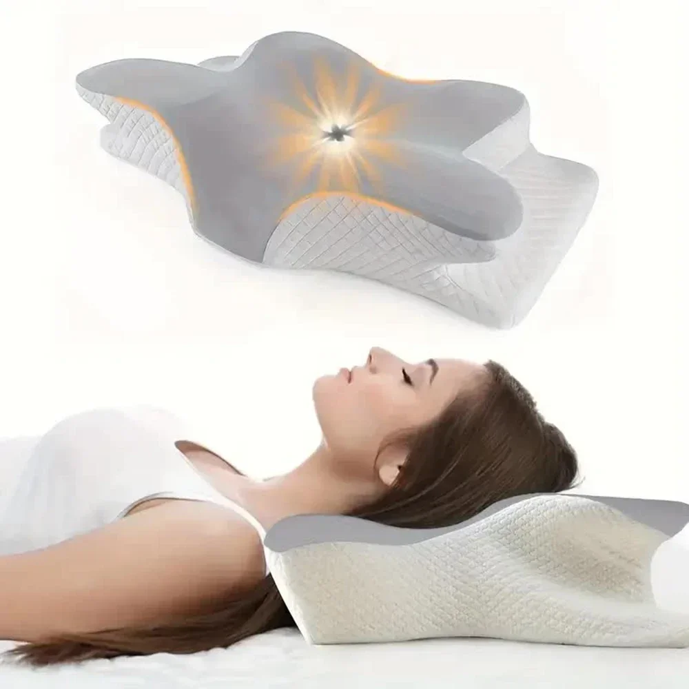 Memory-Schaum-Kissen, Schmette – Memory Foam Orthopedic Pillow Neck Pain Bewertung und Preis